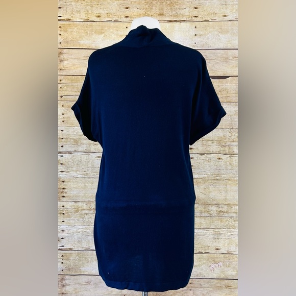 Ann Taylor Size Small Navy Blue Button-Up Cardigan - Picture 7 of 8